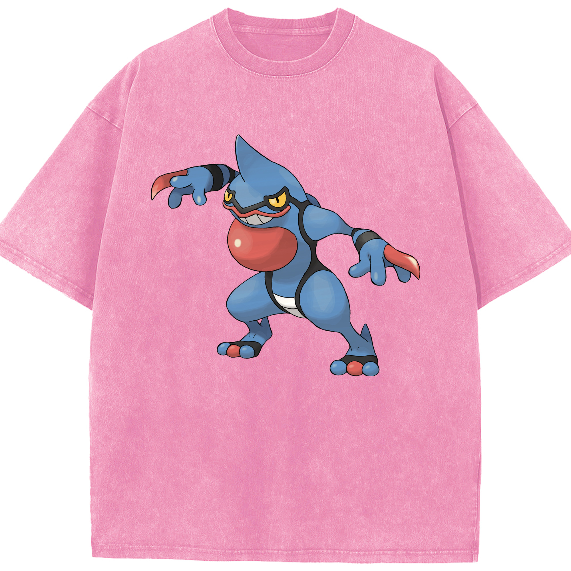 （画像用） ポケットモンスター Pokémon 綿100% ヴィンテージ風 半袖Tシャツ（フロントプリント）